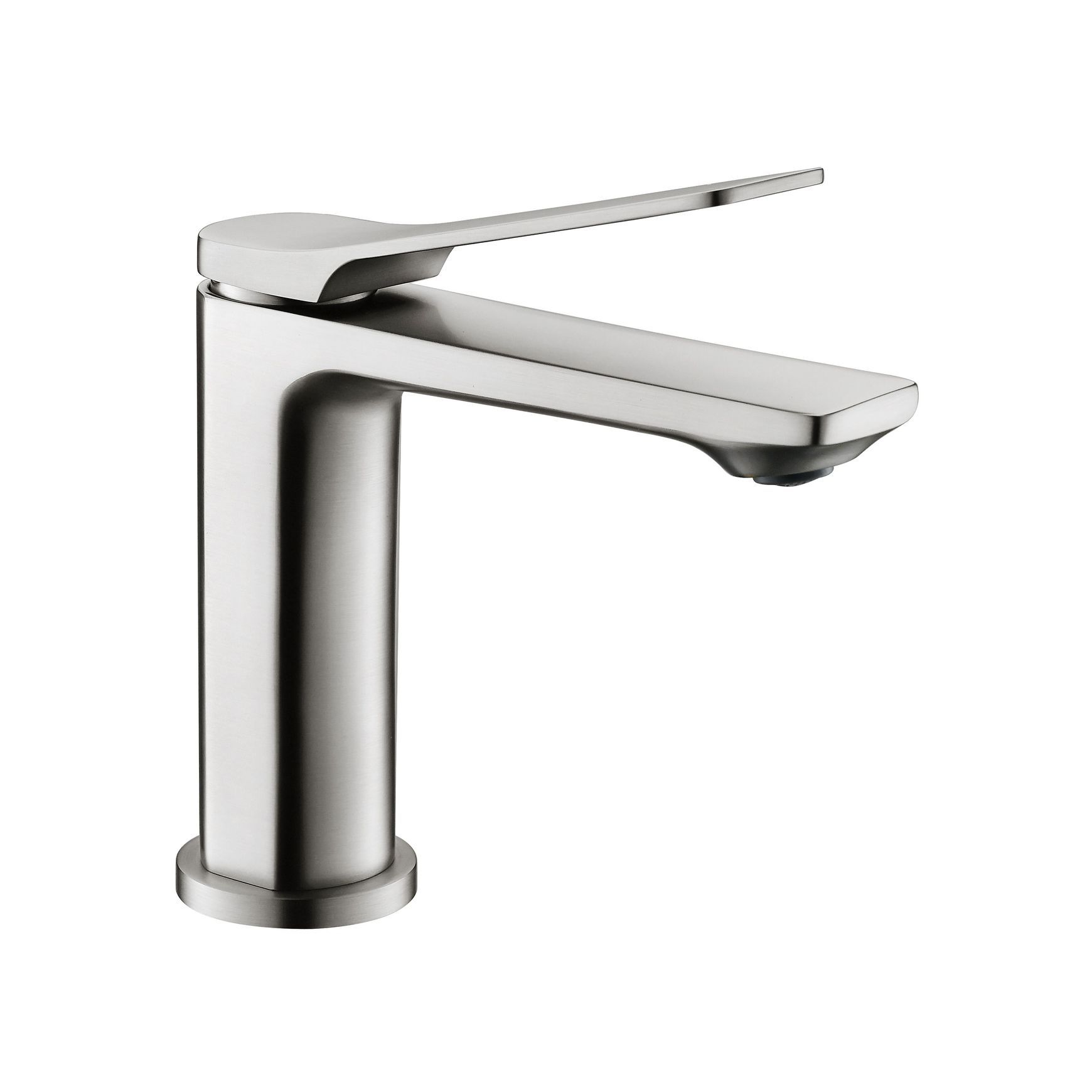 Rushy Basin Mixer Brushed Nickel