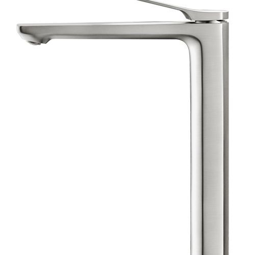 Rushy Tall Basin Mixer Brushed Brass