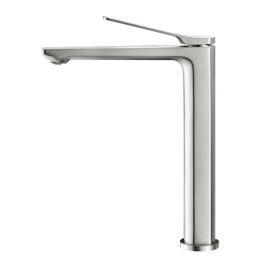 Rushy Tall Basin Mixer Brushed Brass