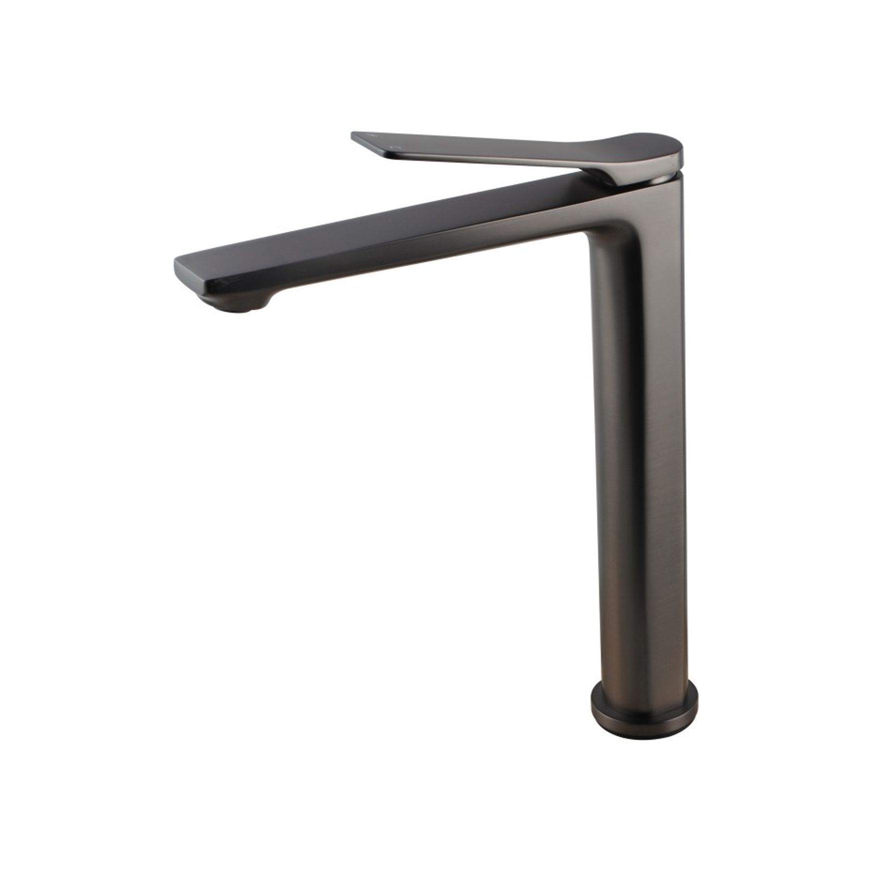 Rushy Tall Basin Mixer Gun Metal Grey