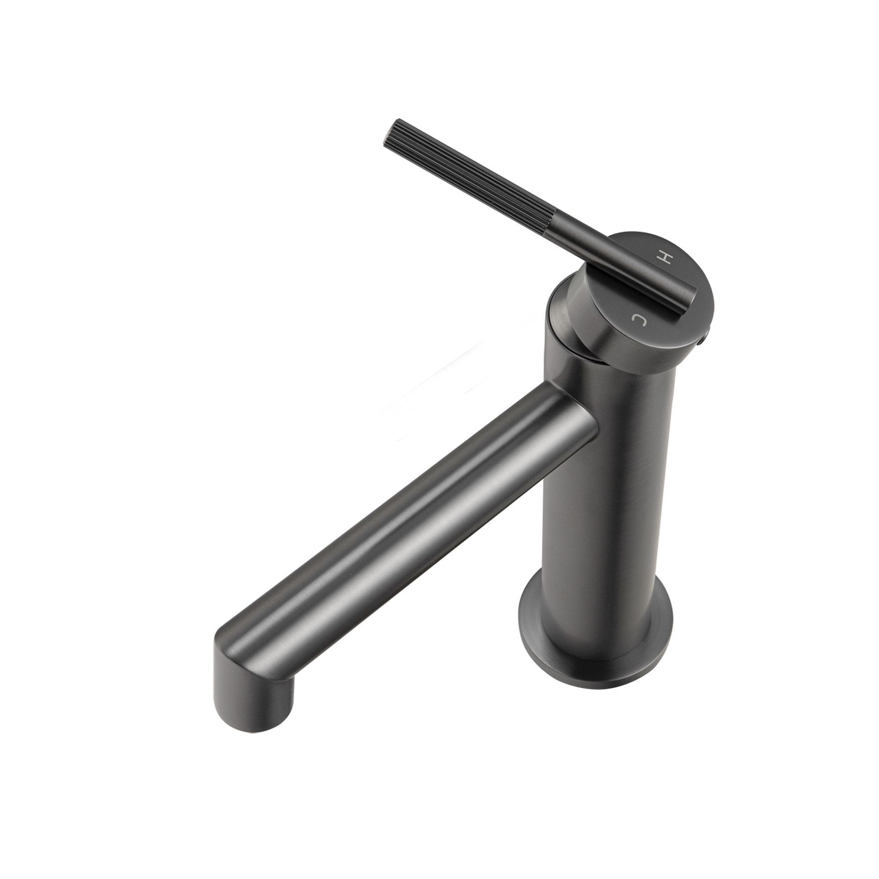 Caddence Basin Mixer Gun Metal Grey