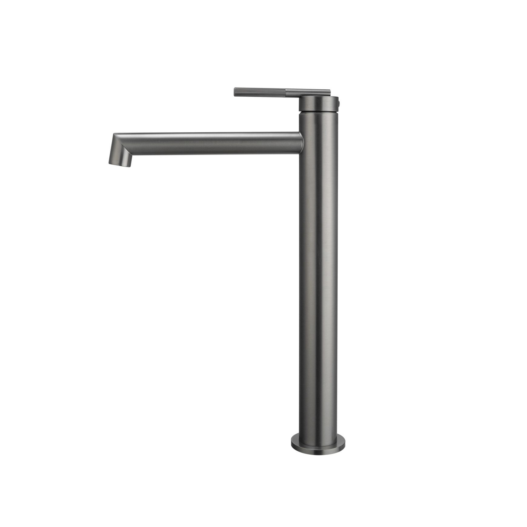 Caddence Tall Basin Mixer Gun Metal Grey