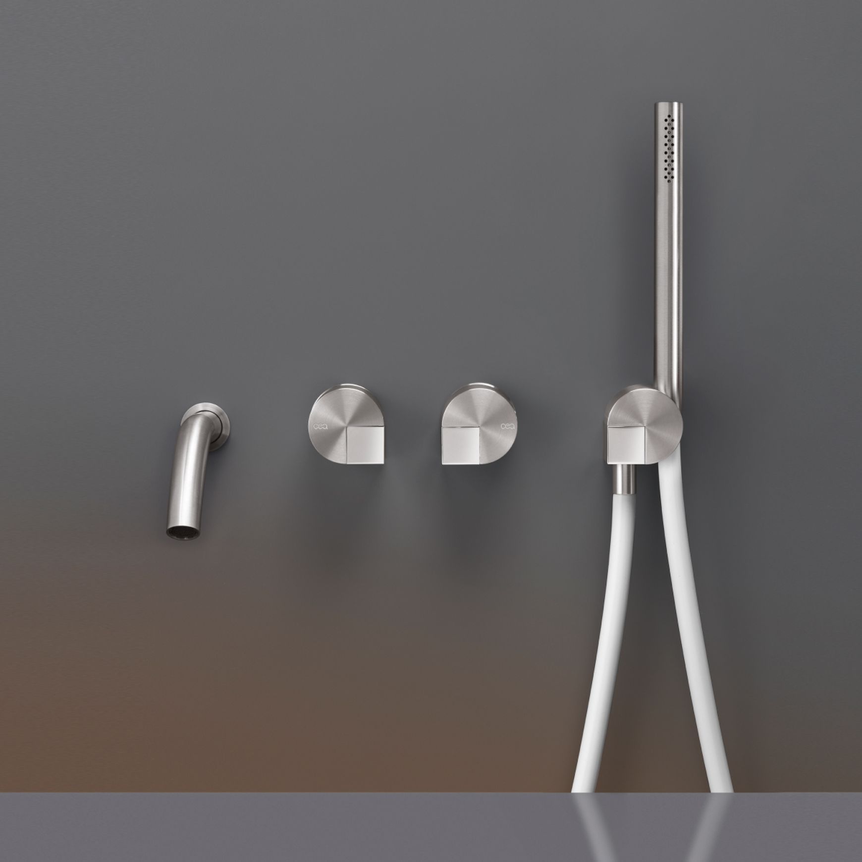 DUET Wall Mounted 2 Mixer For Bath/Shower by CEA