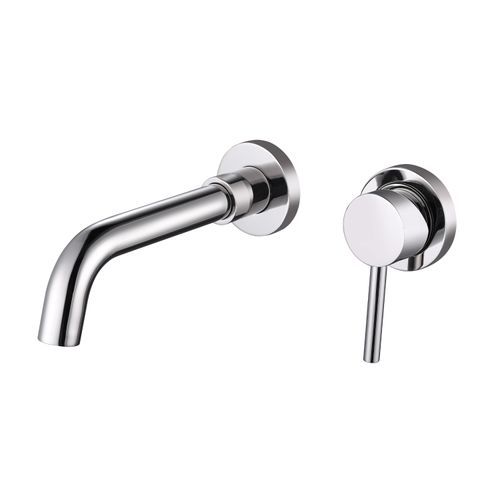 Evoke Wall Mounted Basin Mixer and Spout