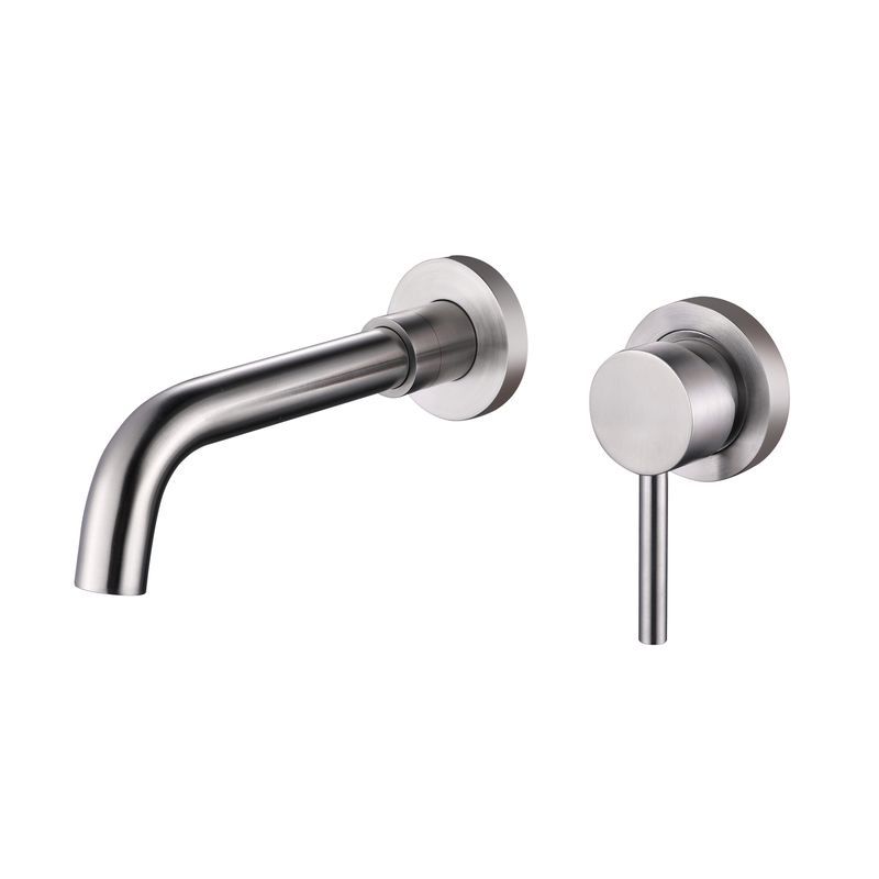 Evoke Wall Mounted Basin Mixer and Spout