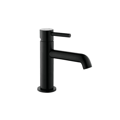 Carbon Slim Standard Basin Mixer Satin Black