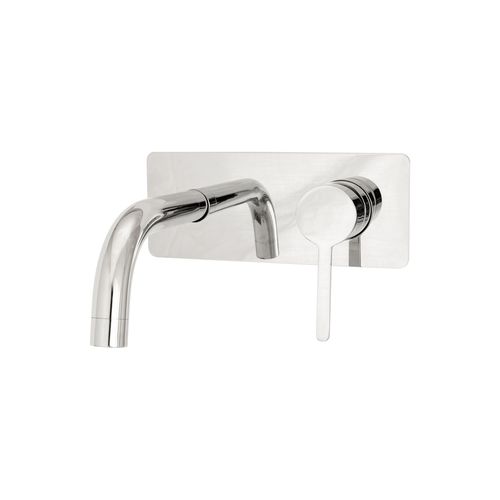 Loft Wall Basin Mixer with Short Spout Chrome