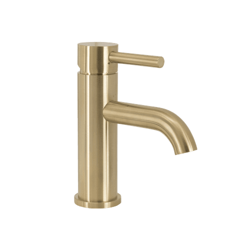 Scarab Standard Basin Mixer Brushed Gold
