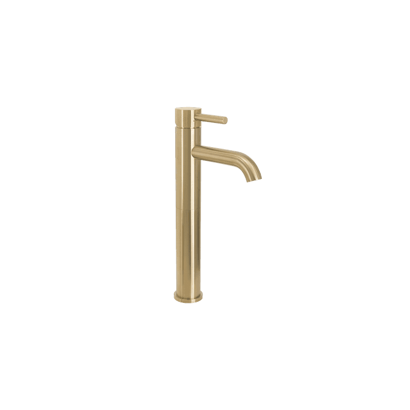 Scarab Tall Basin Mixer Brushed Gold