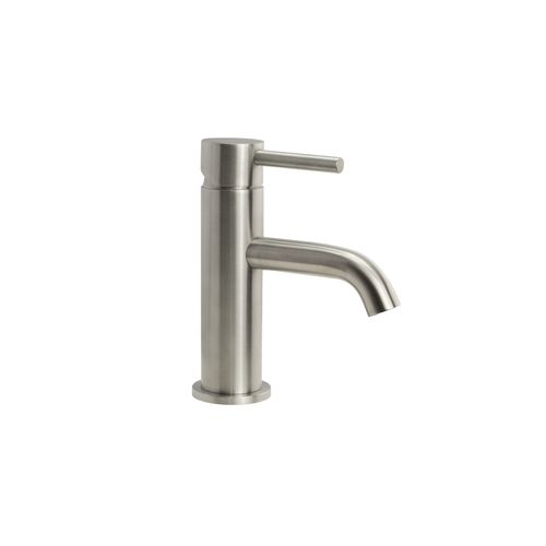 Urban Standard Basin Mixer Brushed Stainless