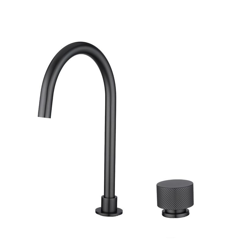 Moon Swivel Basin Mixer Gun Metal Grey