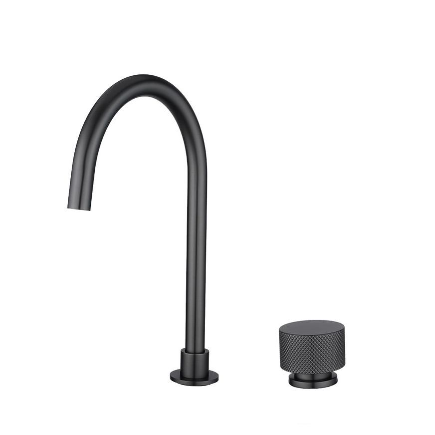 Moon Swivel Basin Mixer Gun Metal Grey