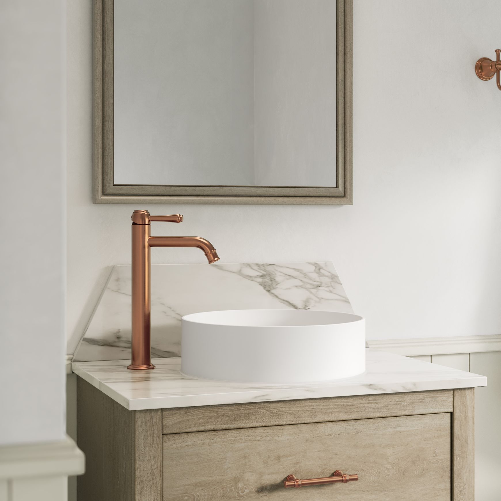 Kingsley Extended Basin Mixer