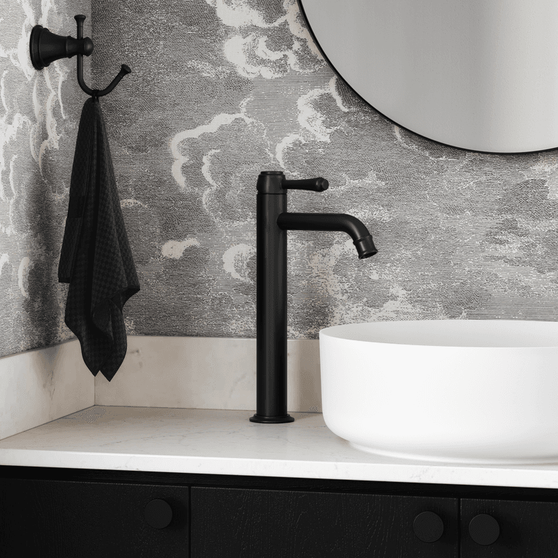 Kingsley Extended Basin Mixer - Matte Black