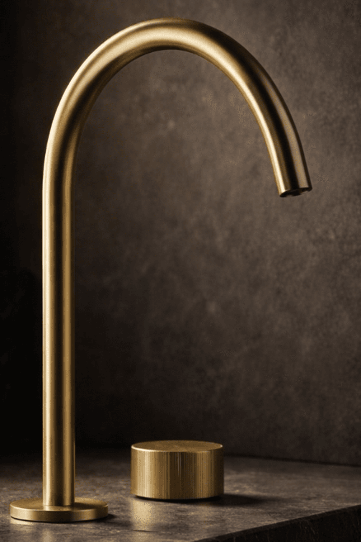 Lente Progressive High Spout Deck Mounted Basin Mixer