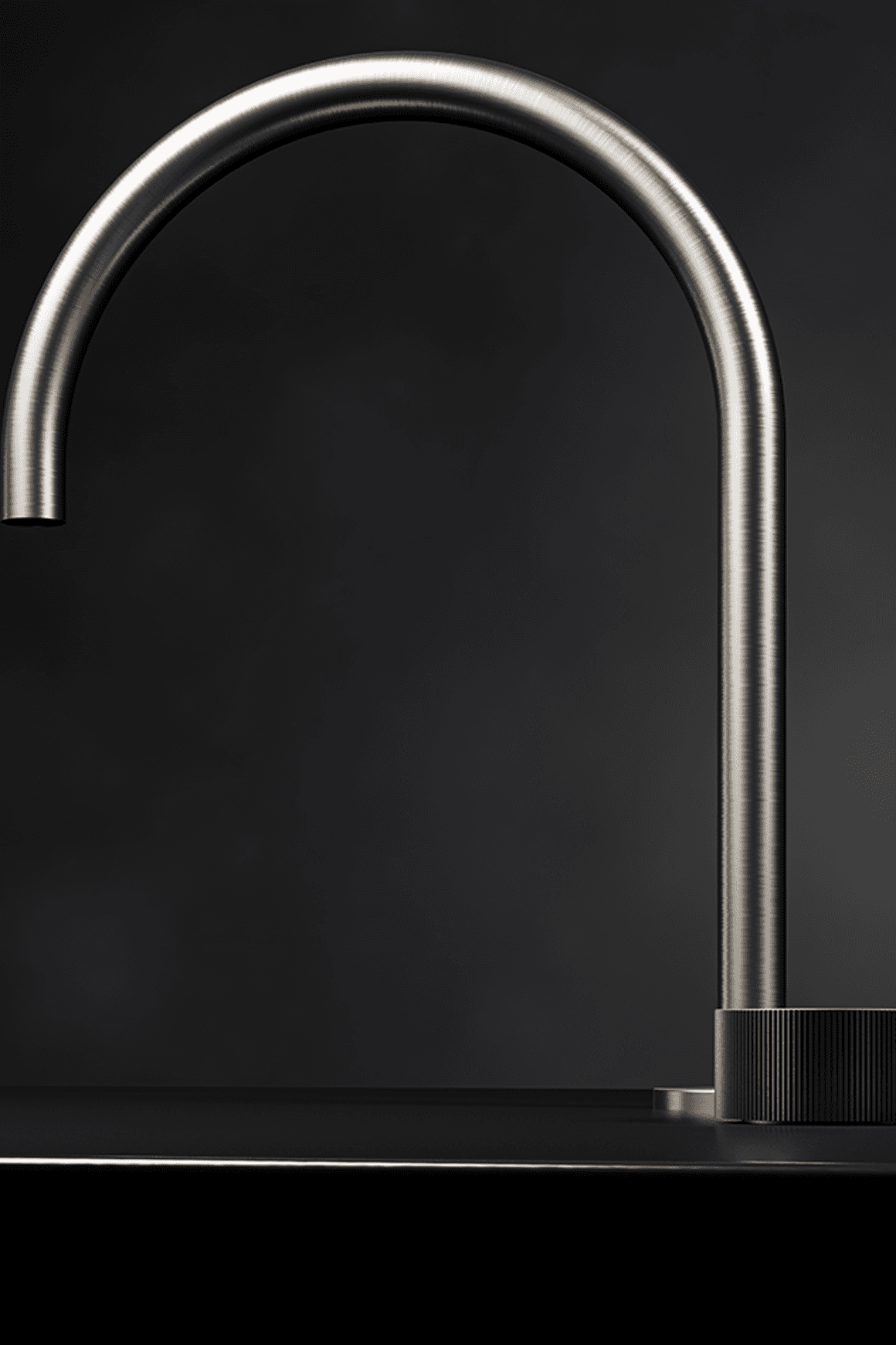 Lente Progressive High Spout Deck Mounted Basin Mixer