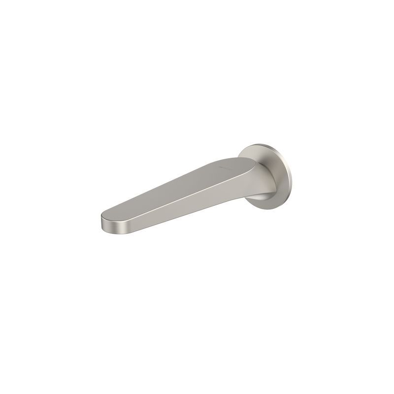 Maku MK2 Wall Mounted Bath Spout  - Brushed Nickel