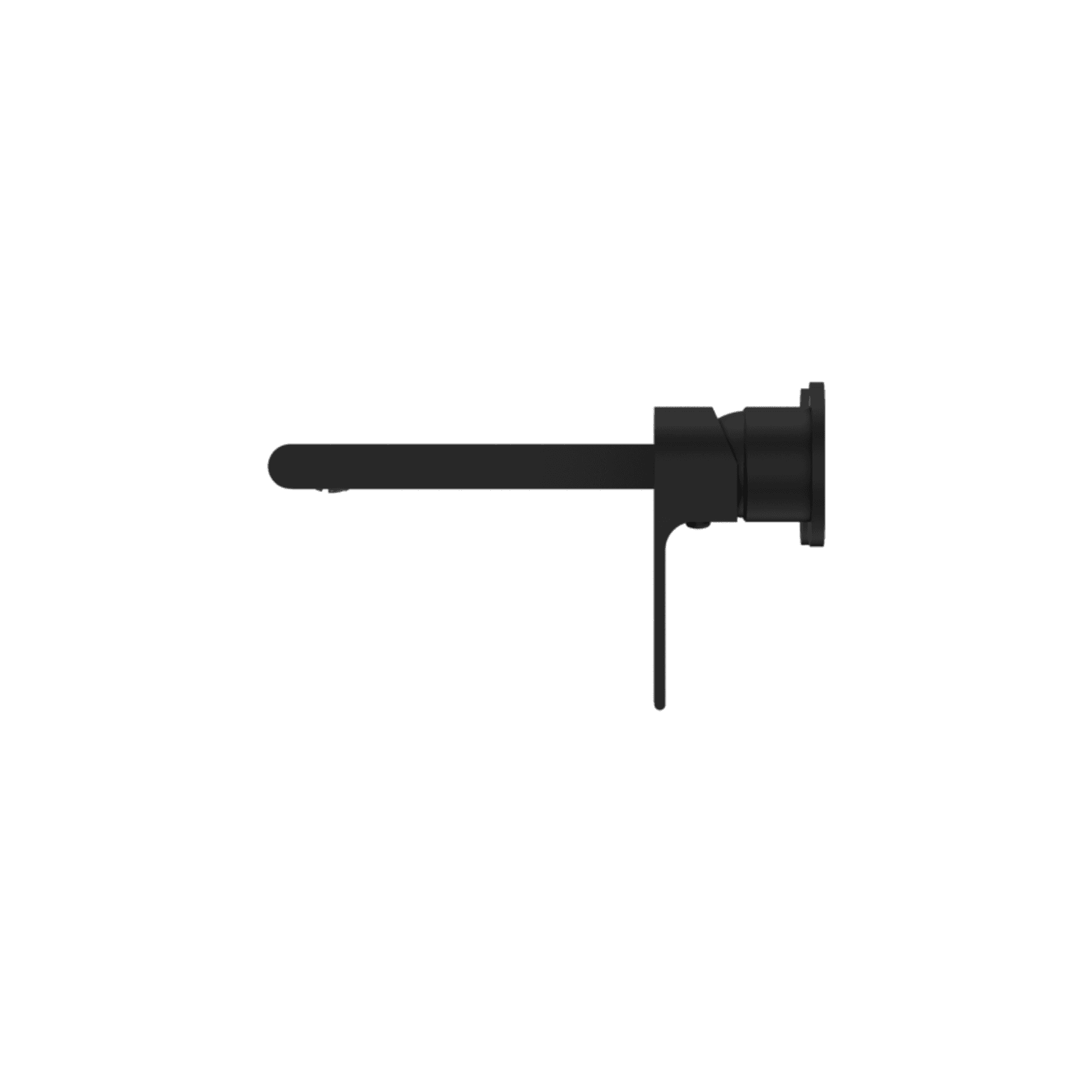 Bianca Basin/Bath Mixer Back Plate 230mm | Matte Black
