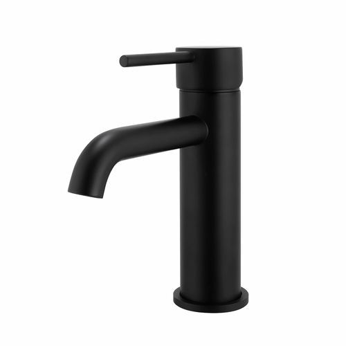 Lucid Pin Basin Mixer Matte Black
