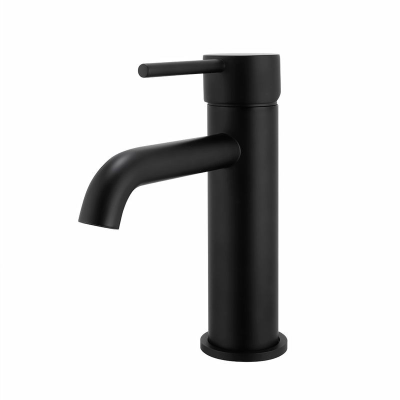 Lucid Pin Basin Mixer Matte Black