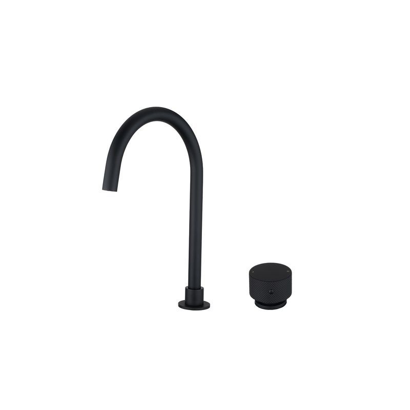 Moon Swivel Basin Mixer Matte Black