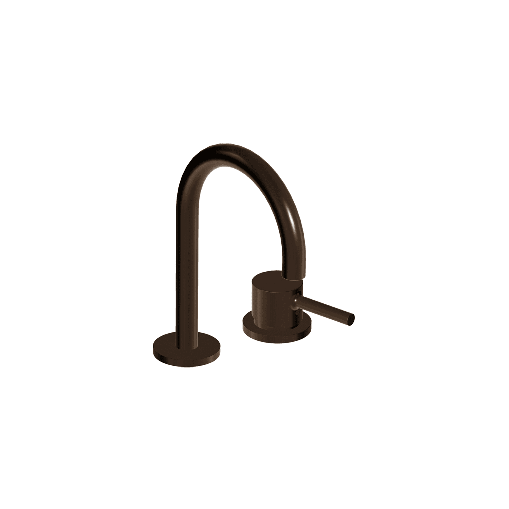 Pan S 2 Tap Hole Goose Neck Basin Mixer