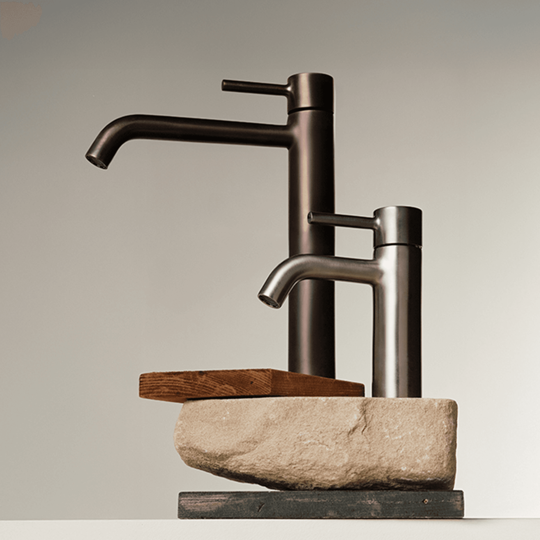 Pan S Extended Height Basin Mixer