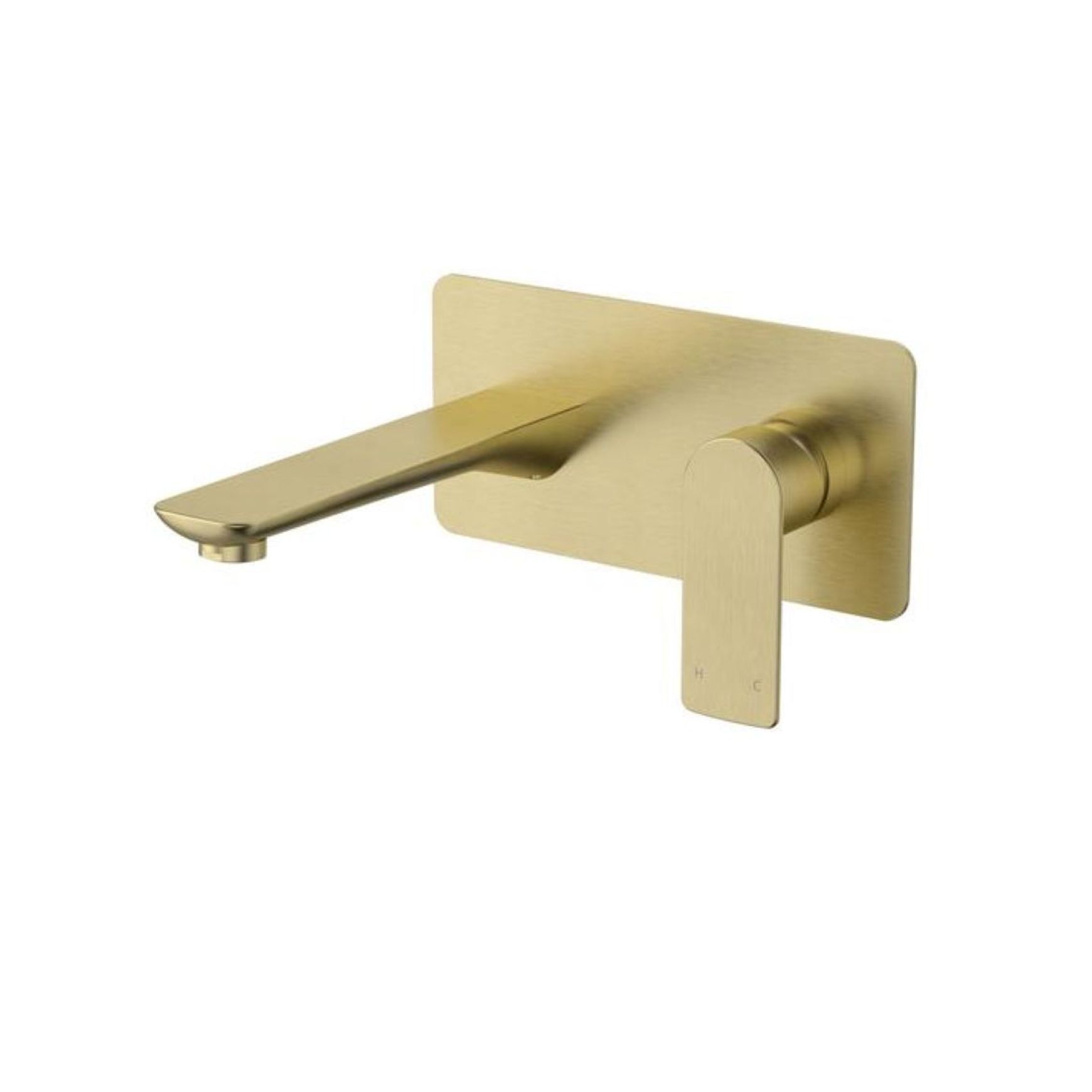 Quadro Wall Mounted Basin Mixer and Spout