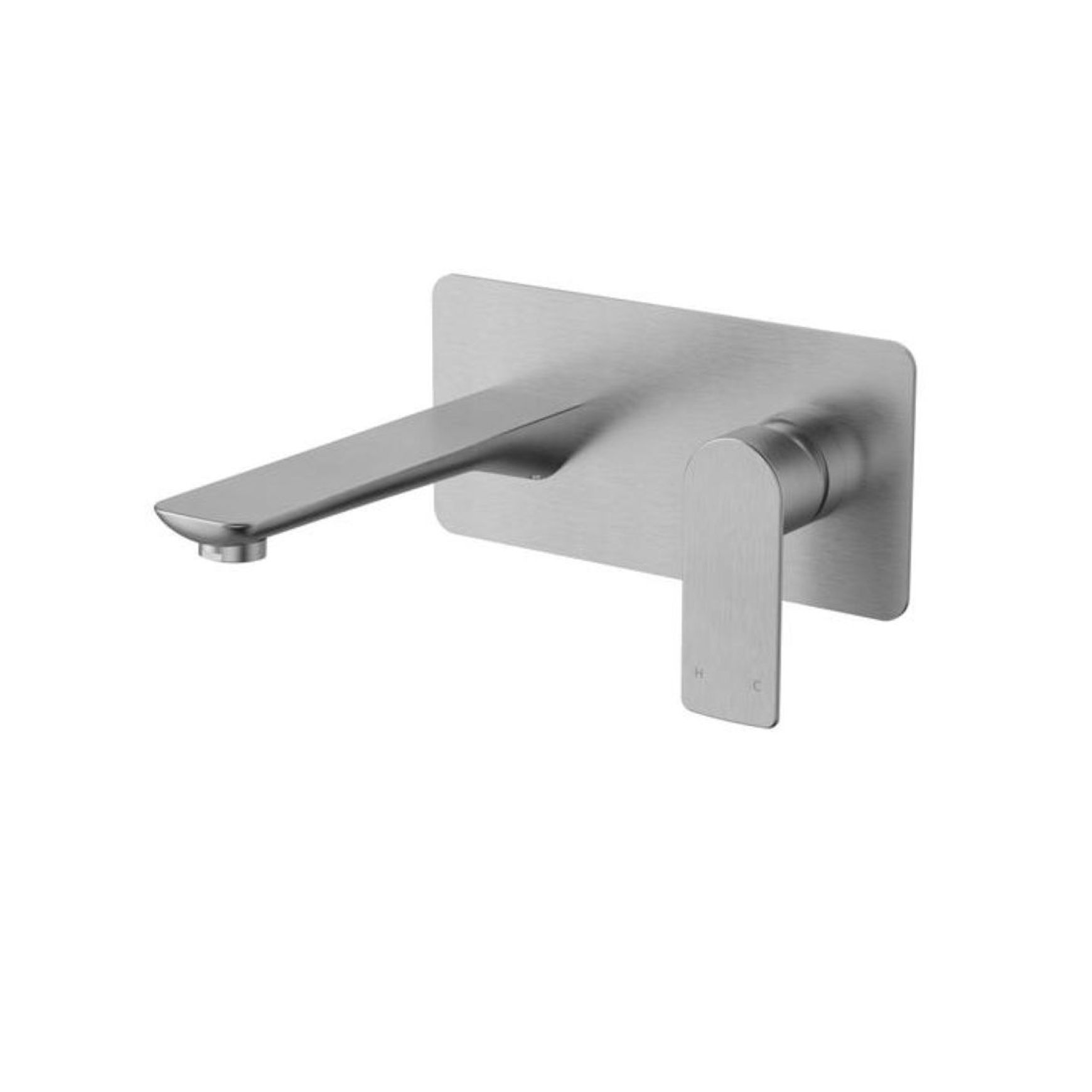 Quadro Wall Mounted Basin Mixer and Spout