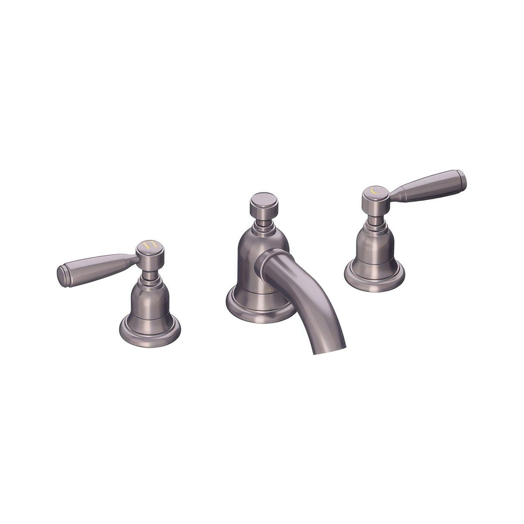 Fairfield - Metal lever basin tap with low spout