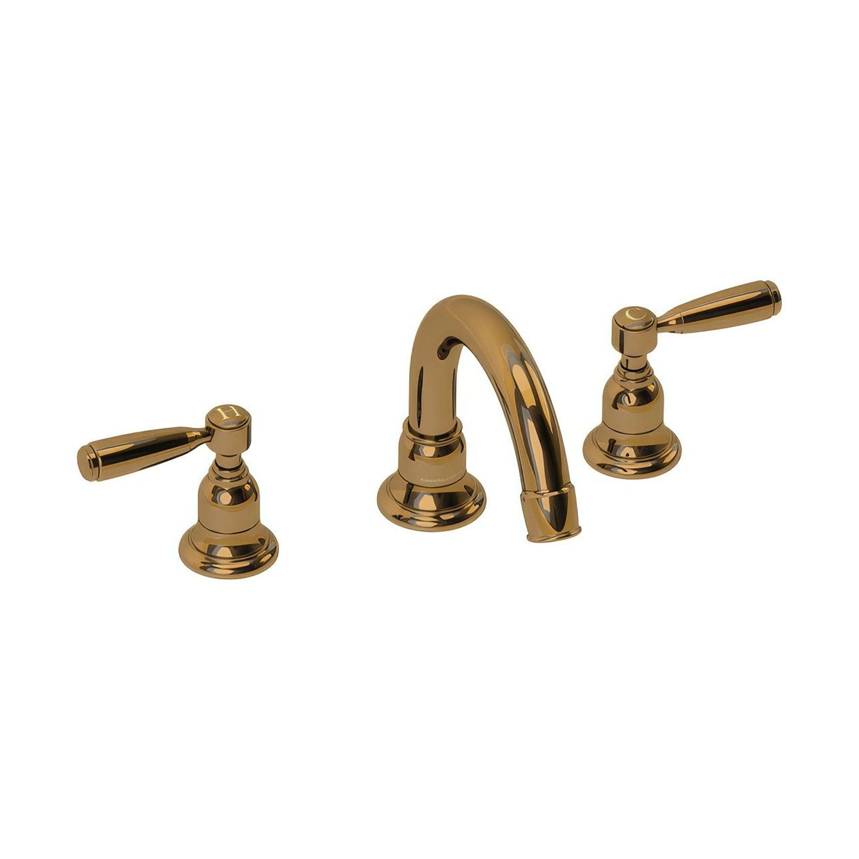 Fairfield - Metal lever basin tap with high spout