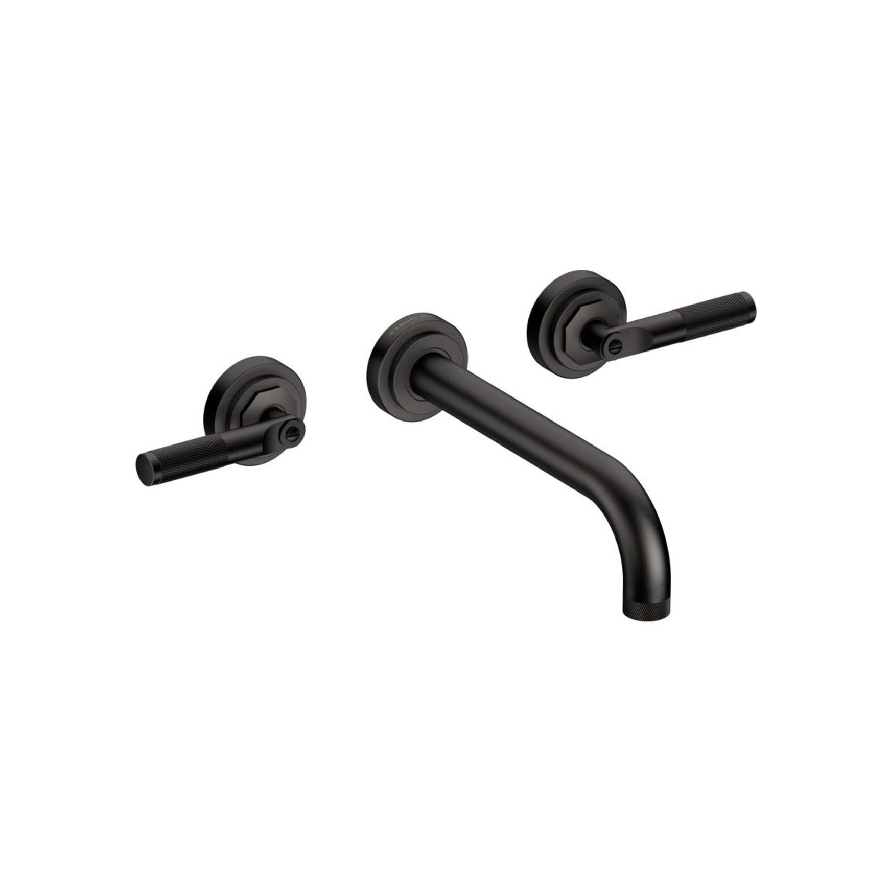 Industrial Wall Mounted Basin Tap with Levers