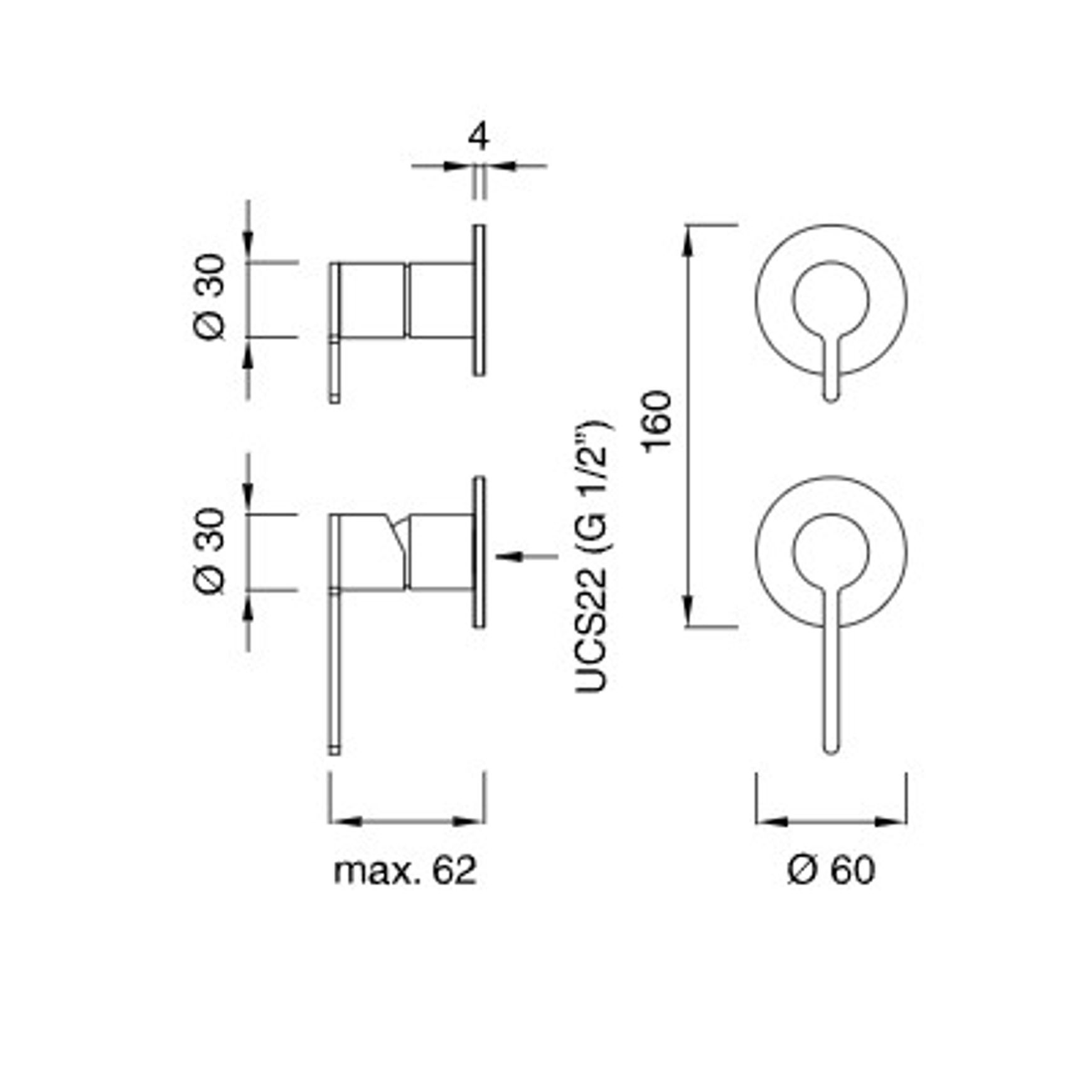 INNOVO Shower Mixer Set by CEA