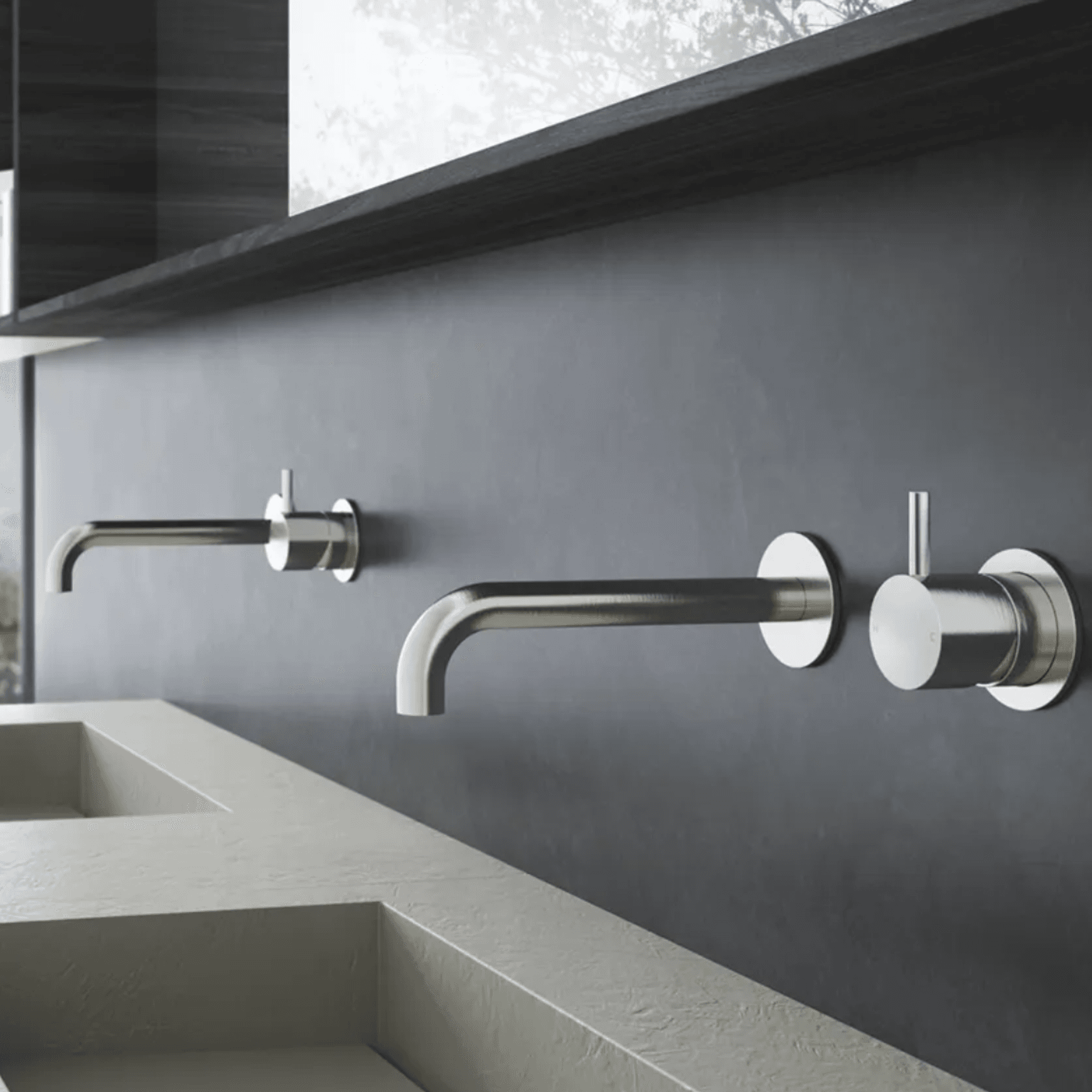 Buddy Wall Mixer and Spout