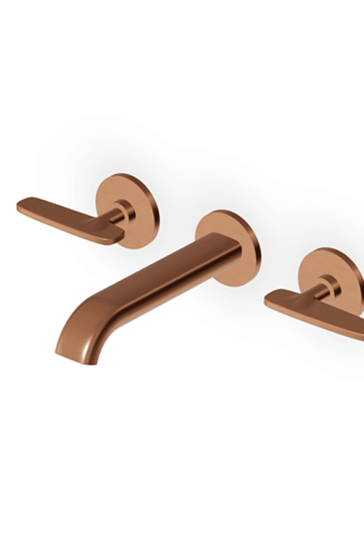 Veloce 3th Wall Mounted Basin Mixer 175mm