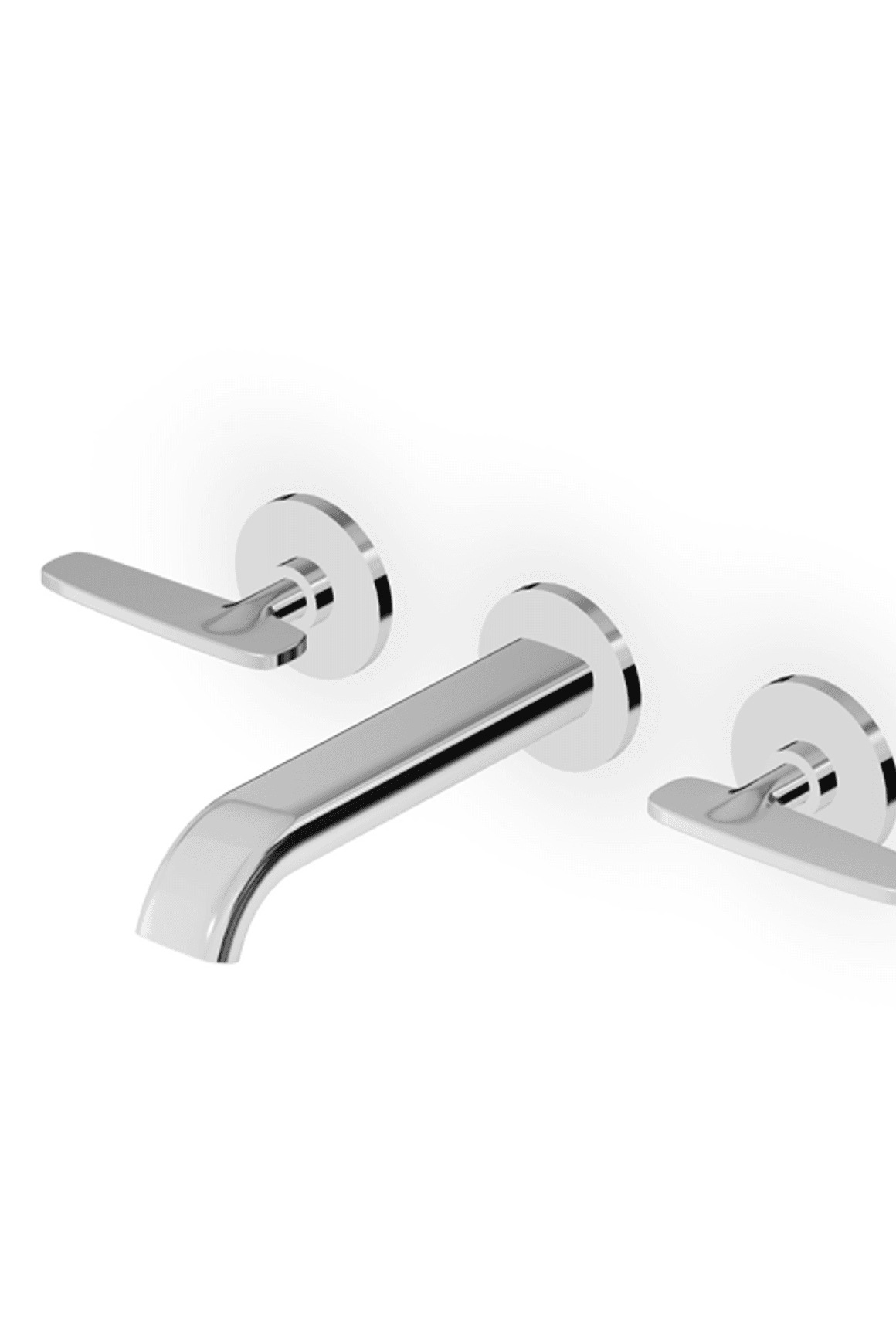 Veloce 3th Wall Mounted Basin Mixer 175mm
