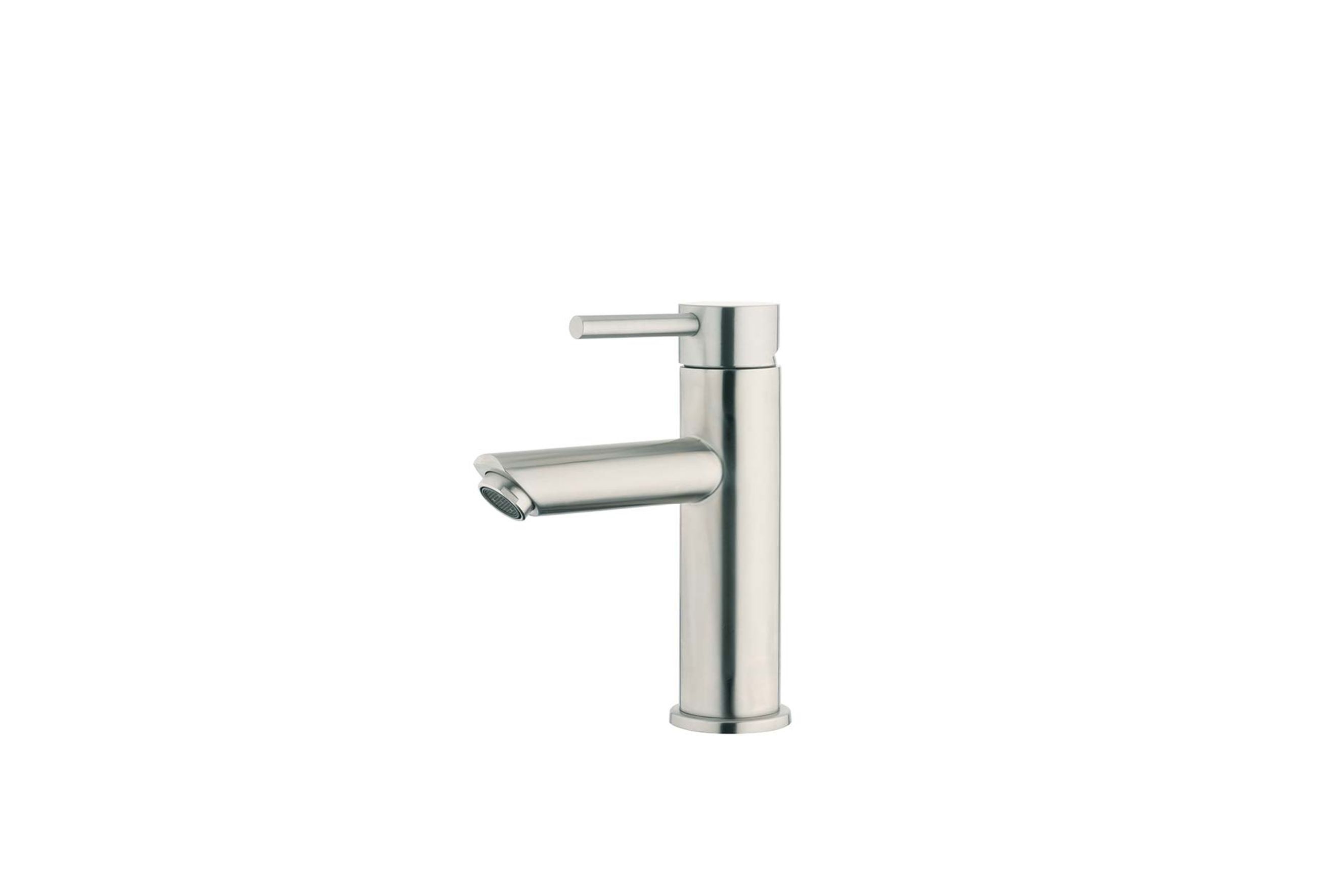 Stainless Minimal Basin Mixer