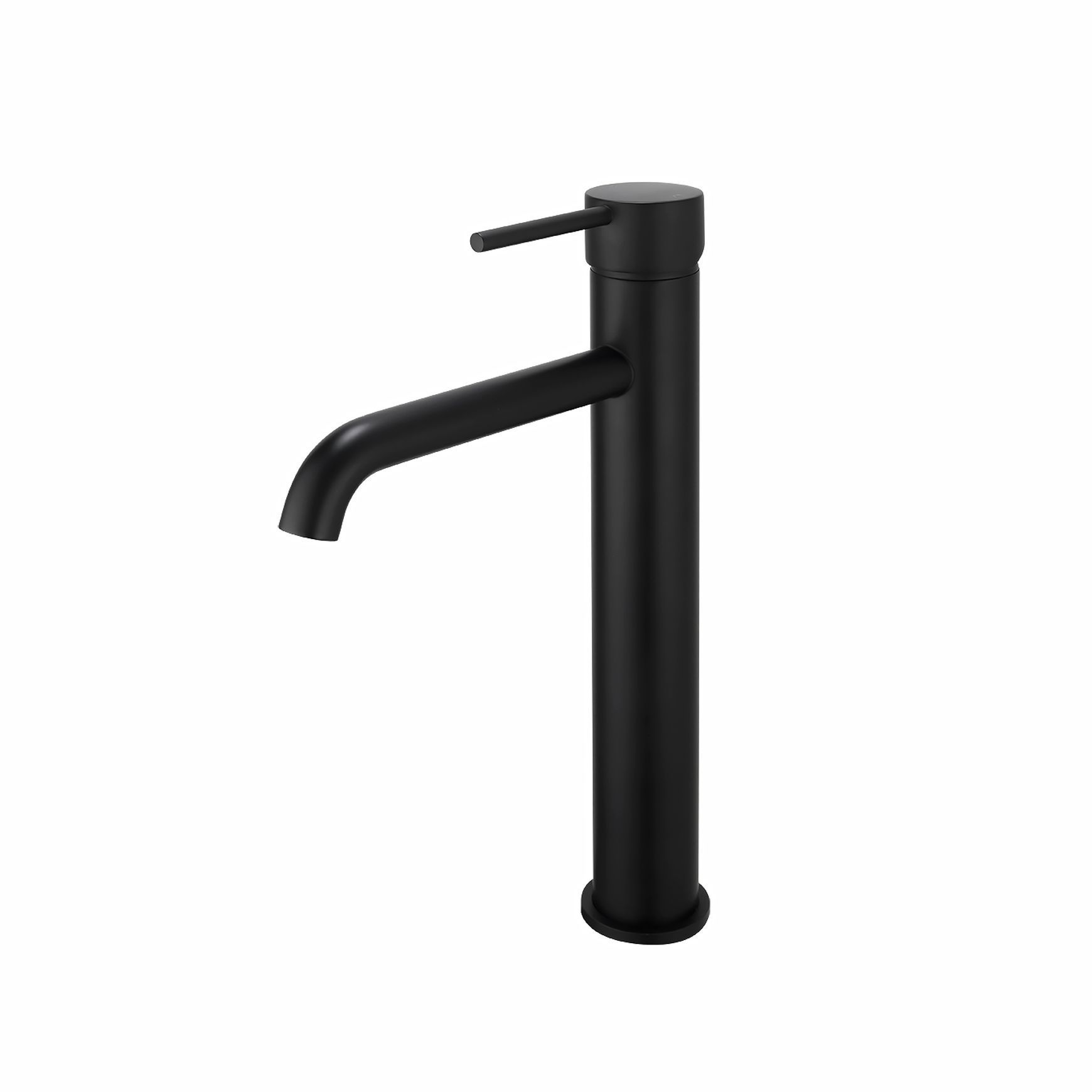Lucid Pin Tall Basin Mixer Matte Black