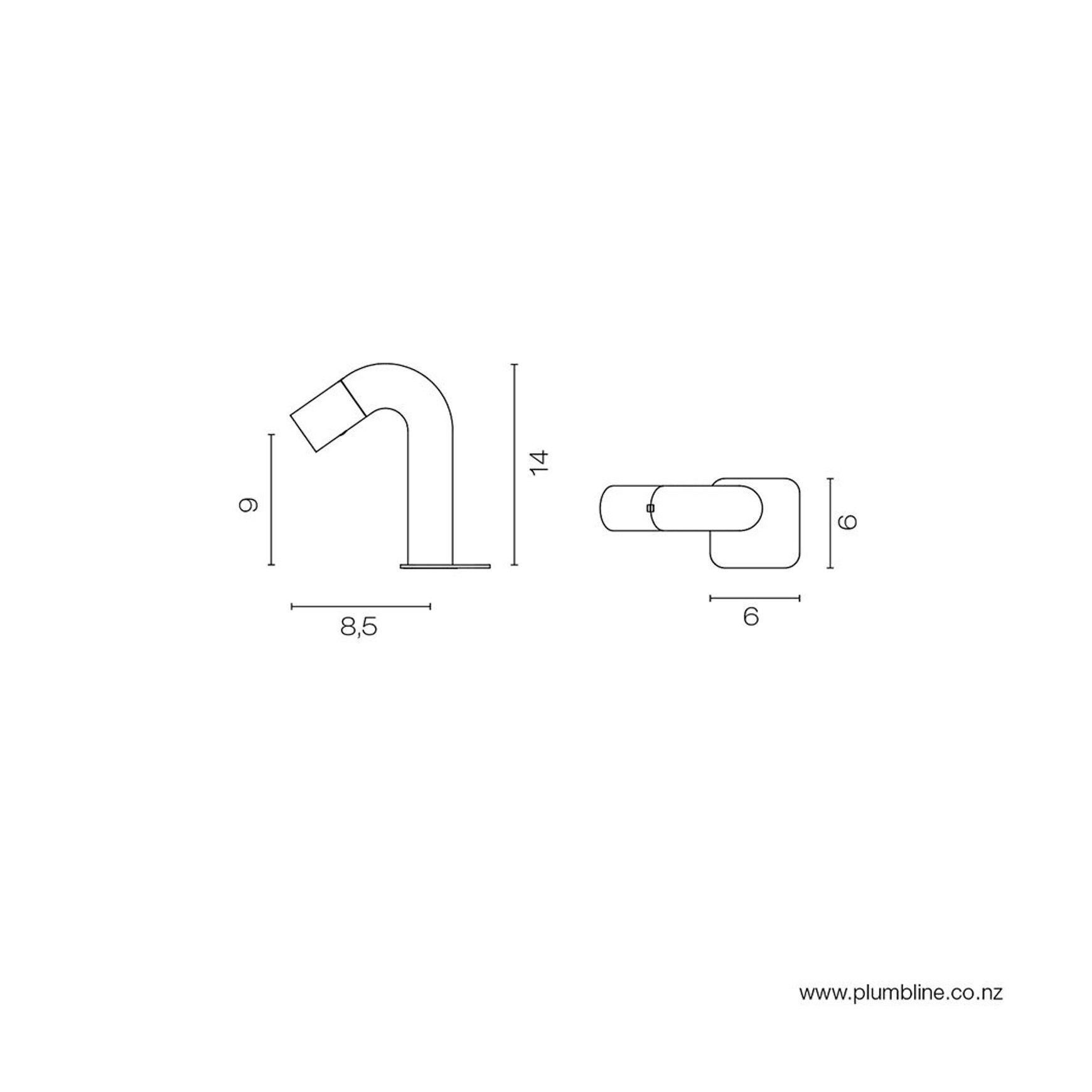 Falper Cold Water Tap White