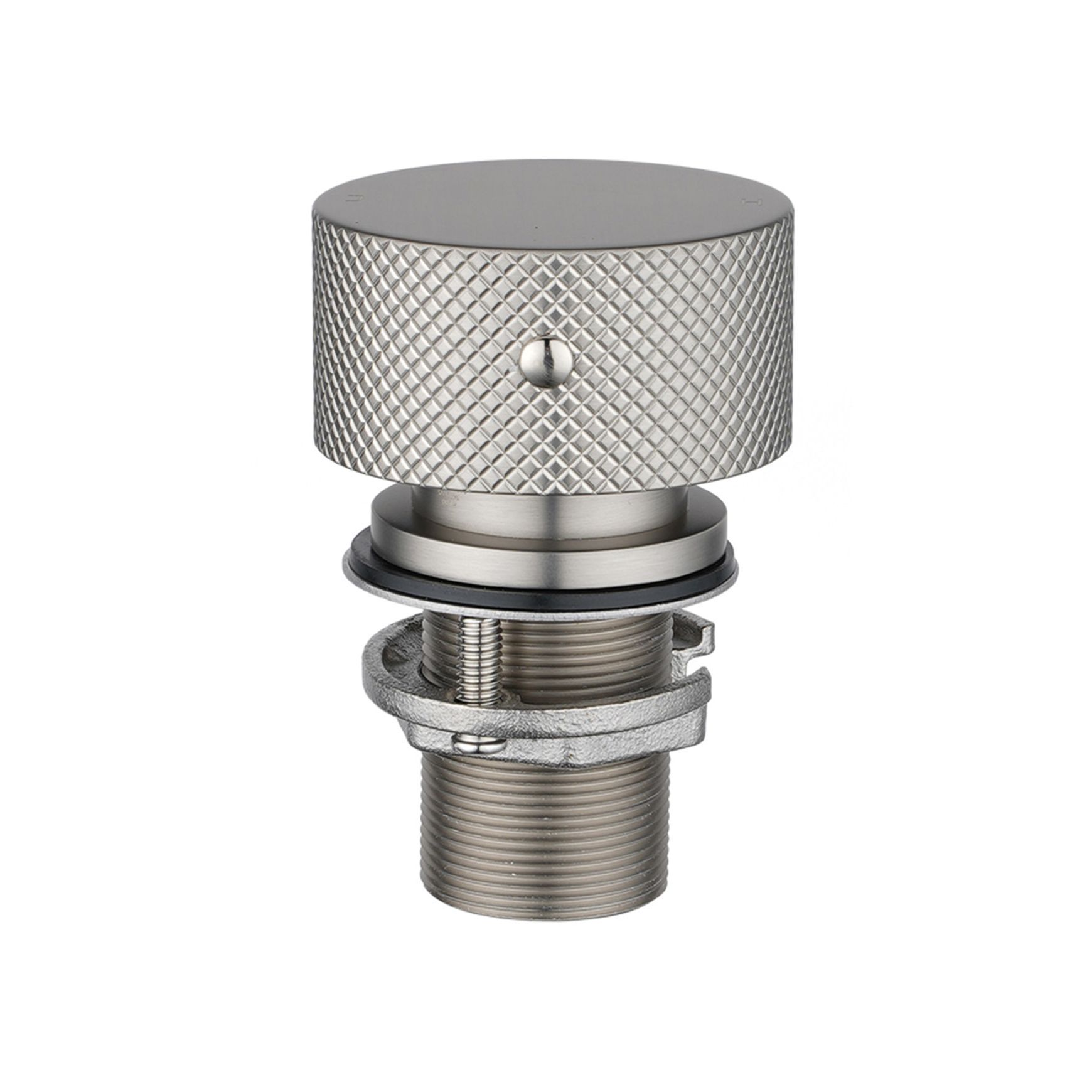 Moon Swivel Basin Mixer Brushed Nickel