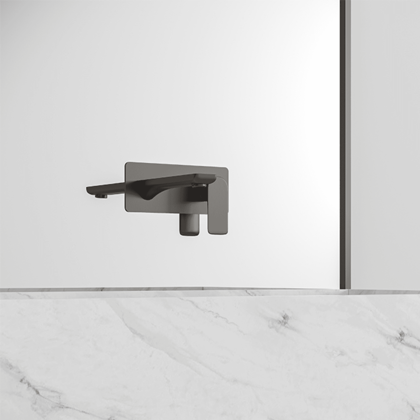 Orza Wall Mounted Basin/Bath Mixer