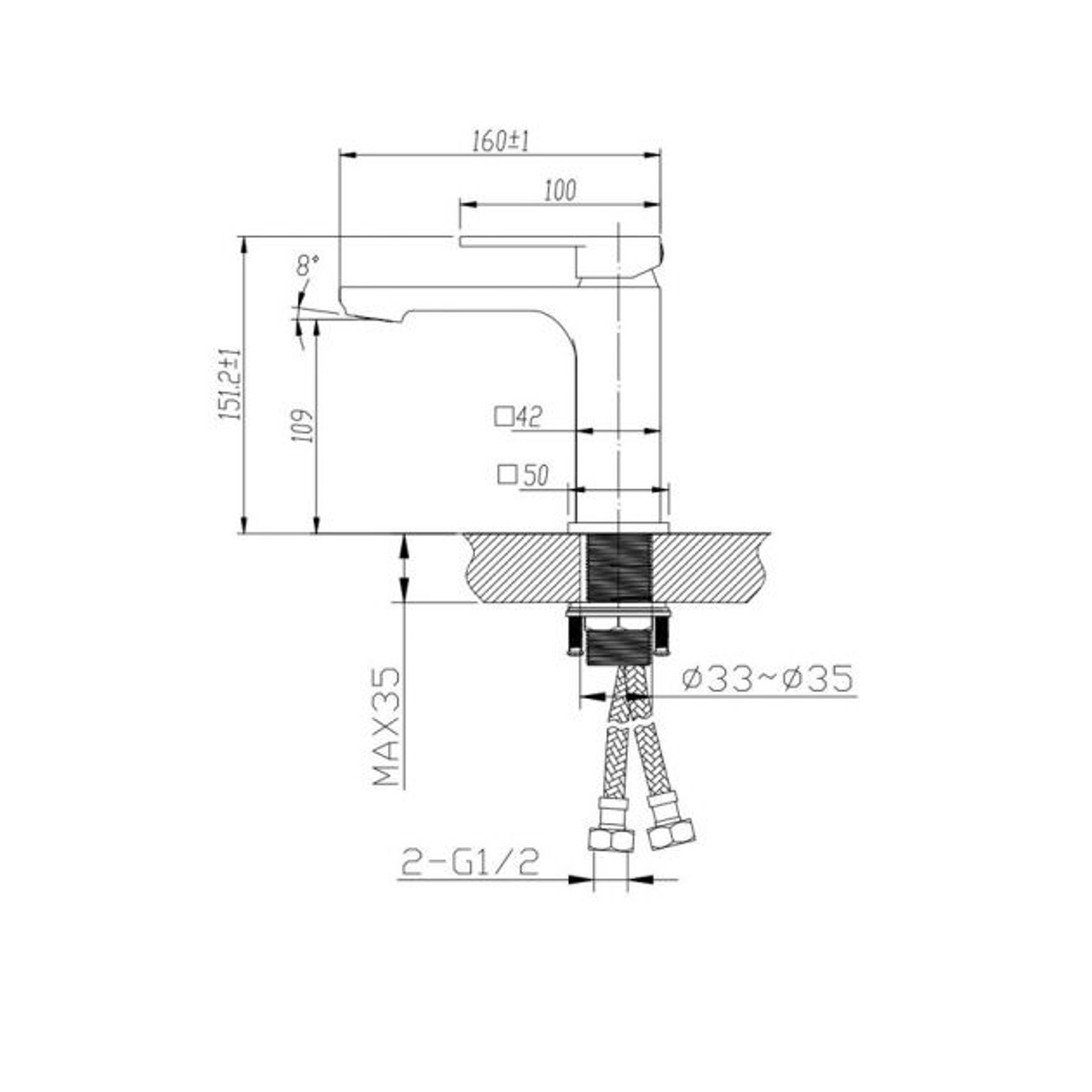 Ivano Basin Mixer Matte Black
