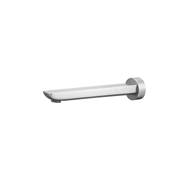 Rushy Wall Spout Brushed Nickel