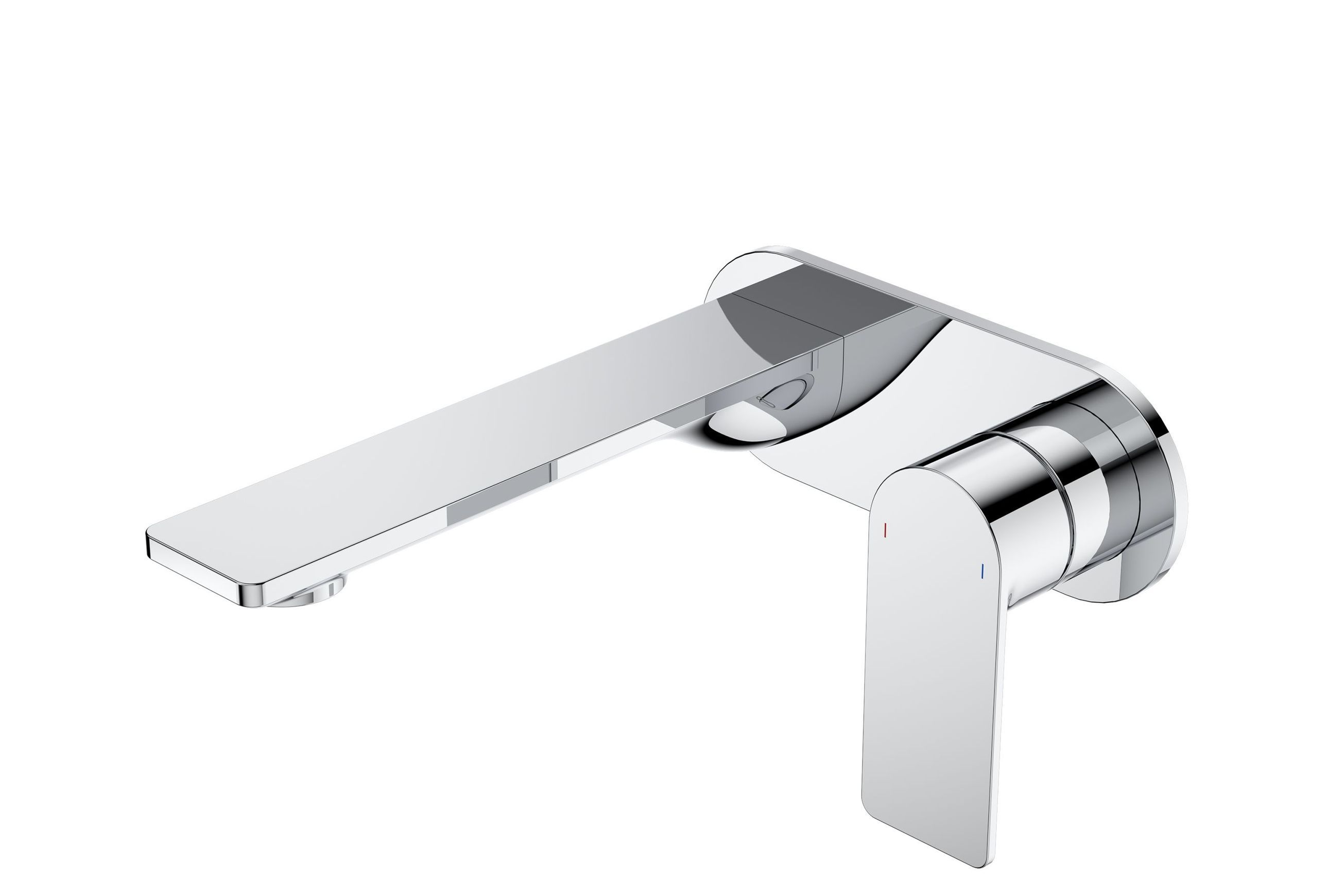 Urbane II Wall Basin/Bath Mixer 180mm Rounded Cover