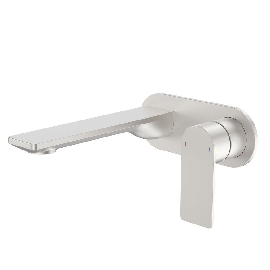 Urbane II Wall Basin/Bath Mixer 180mm Rounded Cover