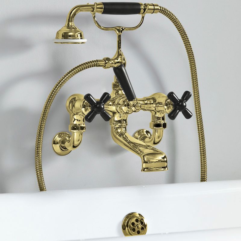 Ink Gloss Black Rockwell Tapware - The Water Monopoly