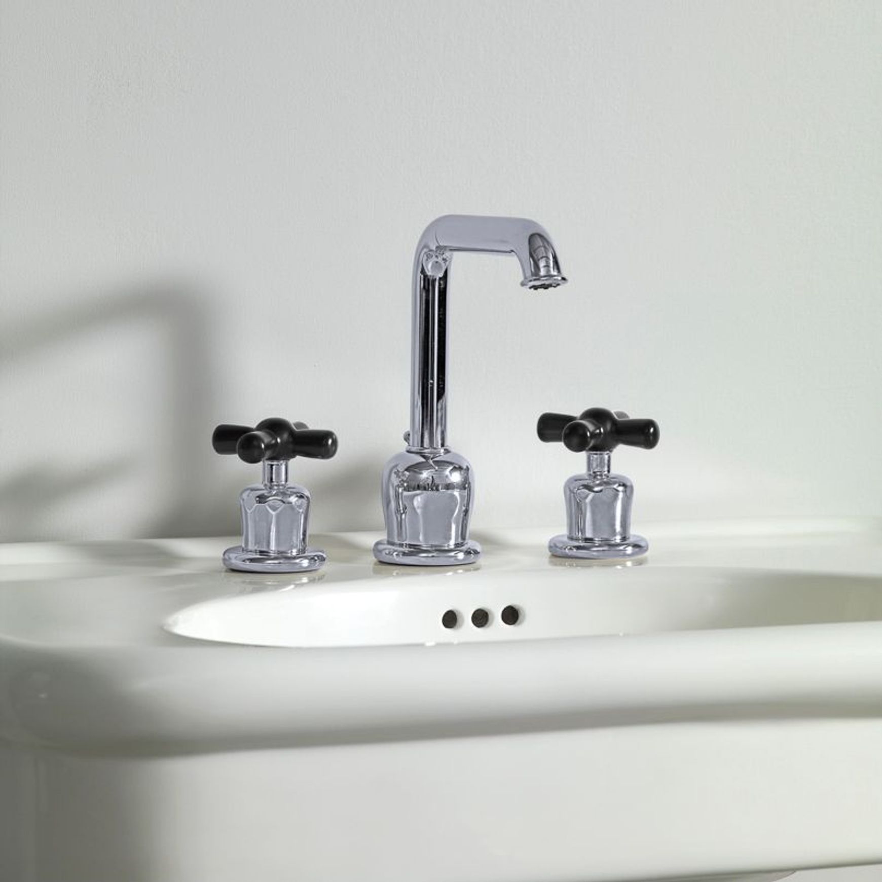 Ink Gloss Black Rockwell Tapware - The Water Monopoly