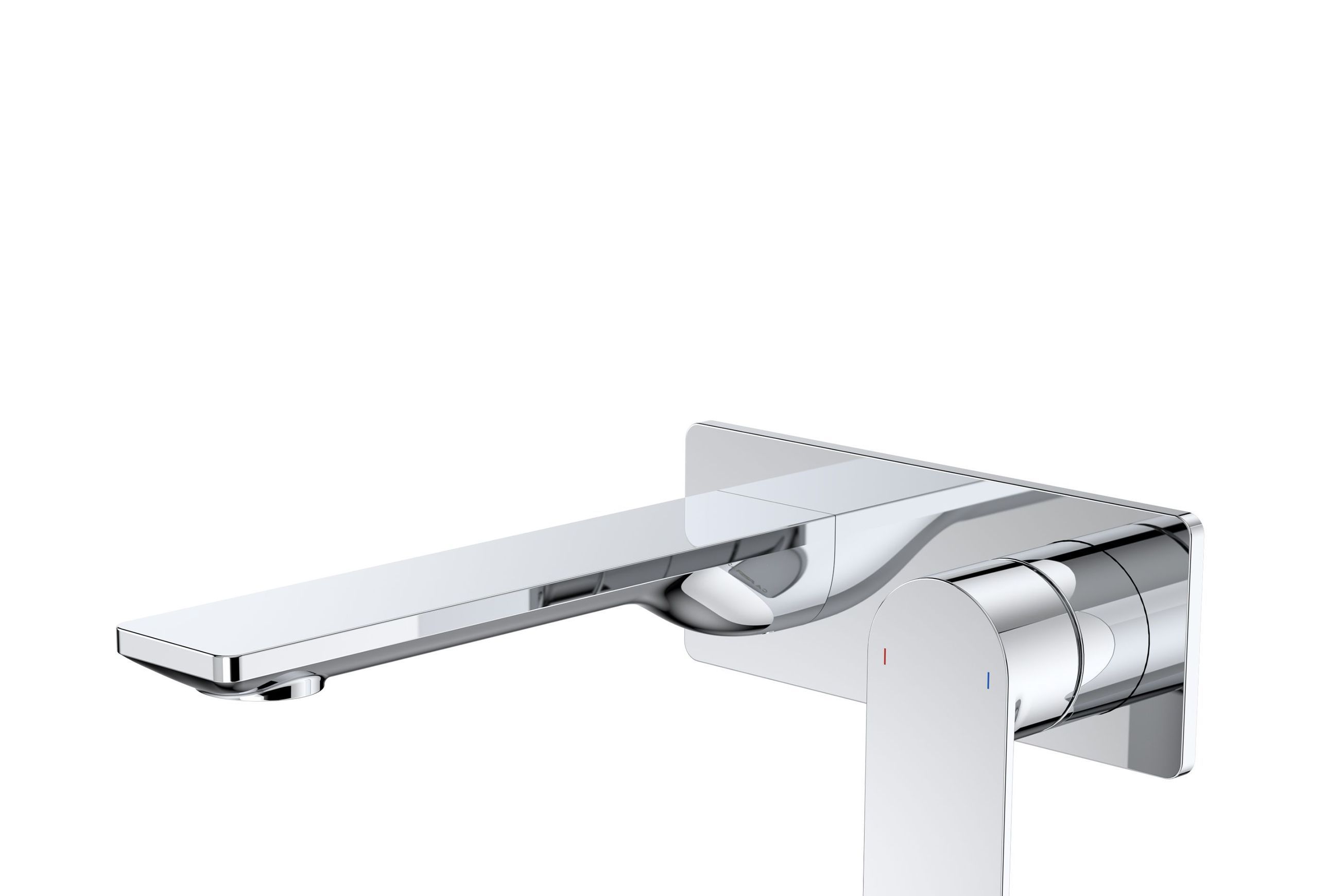 Urbane II Wall Basin/Bath Mixer 180mm Rectangular Cover
