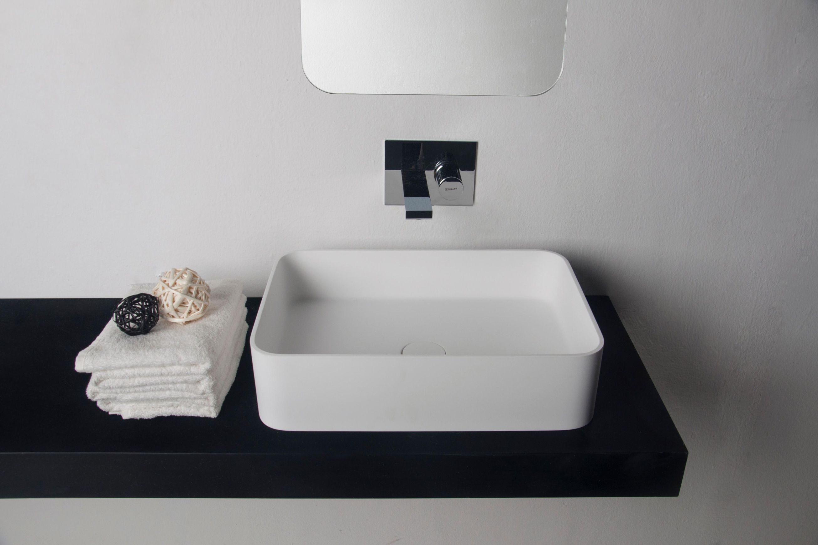 Super-Thin Rectangle Vessel Basin