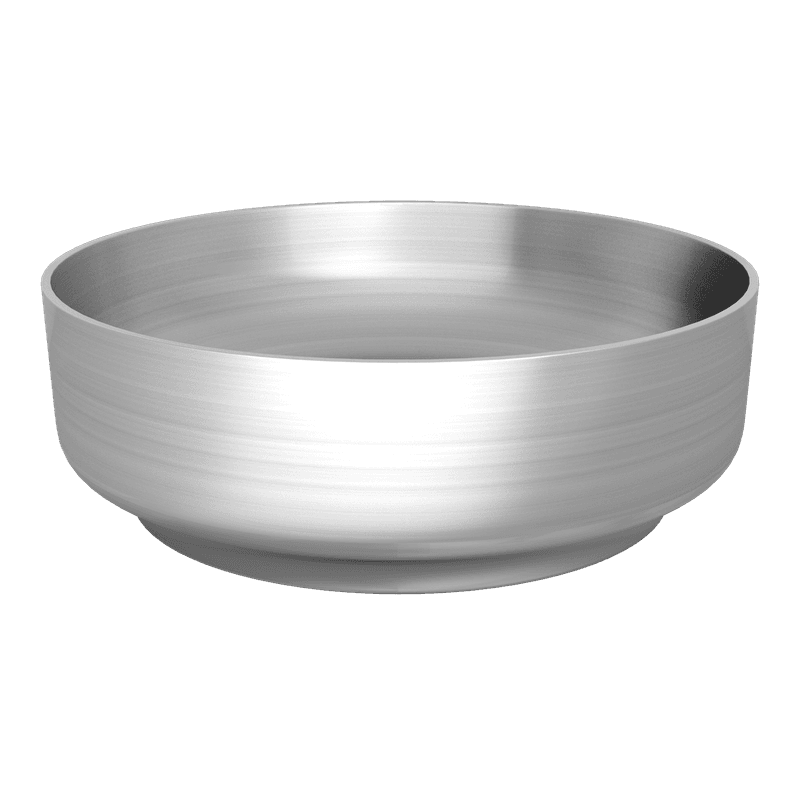 Verotti Stainless Steel 360mm Basin (Brushed Stainless)